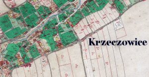 Krzeczowice map