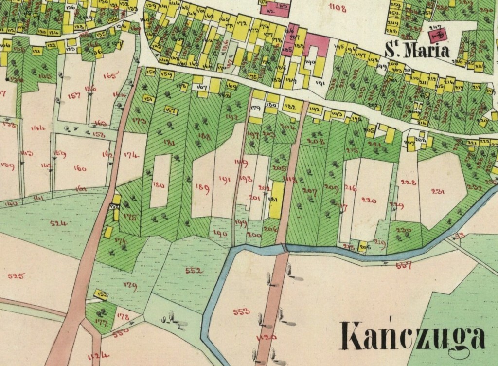 1849 Cadastral Map